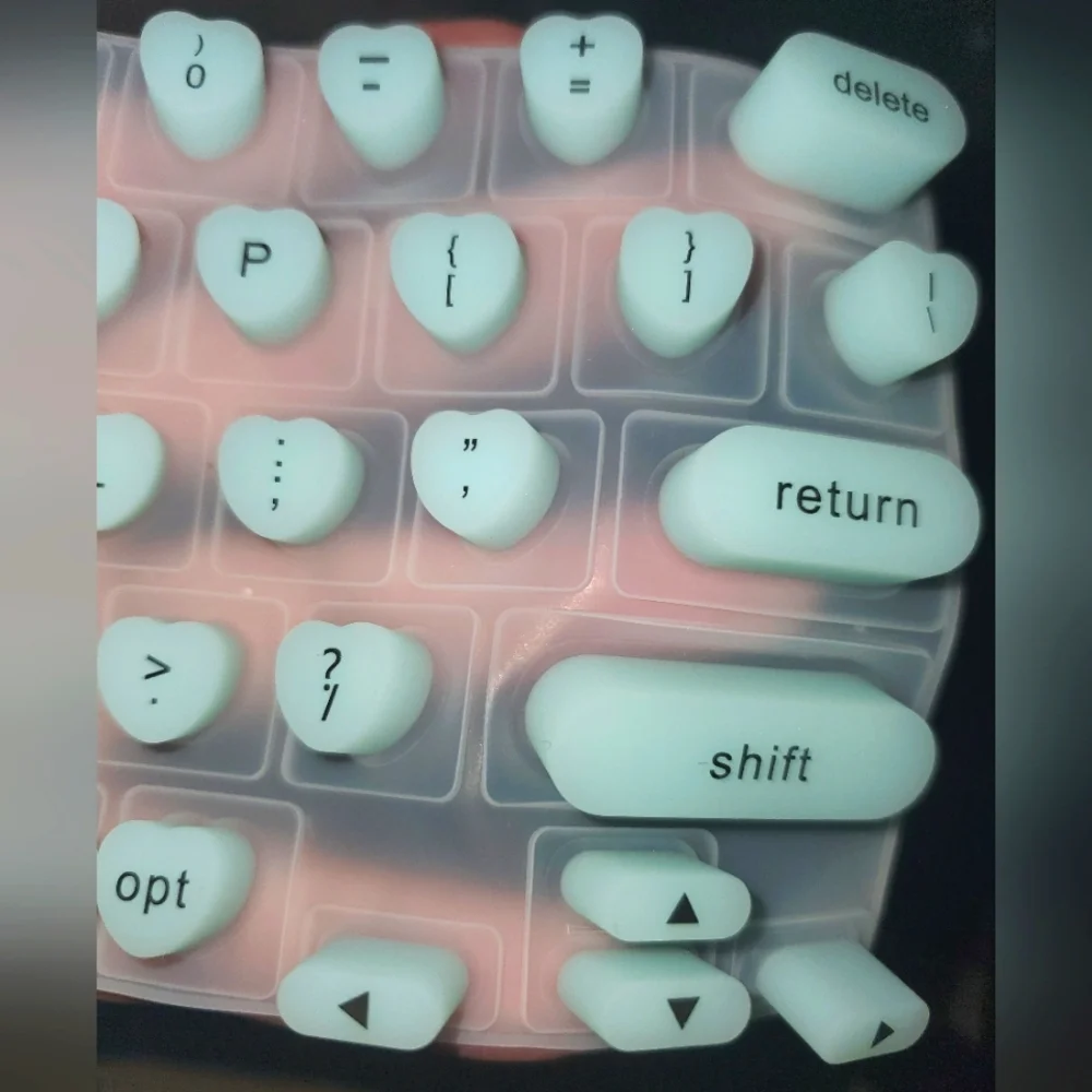 Silicone Keyboard Cover For Long Nails